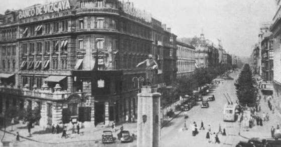 Banco de Vizcaya y Gran Vía, Bilbao